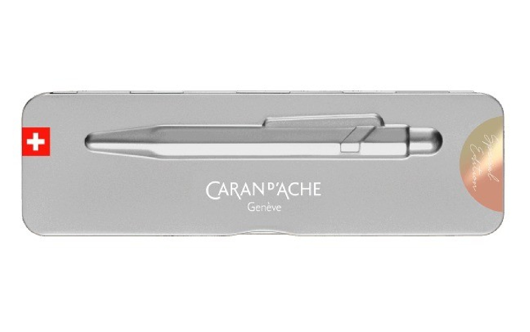 Caran D ache 849  CLAIM YOUR STYLE Sunstone Pink Ballpoint Pen  Special Edition 0849.588