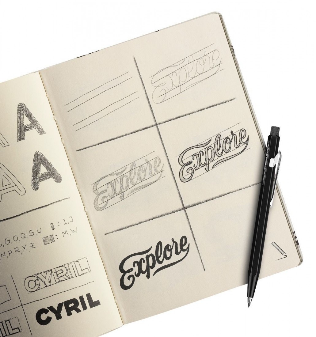 Caran D Ache RYLSEE A5 Sketchbook 454.323