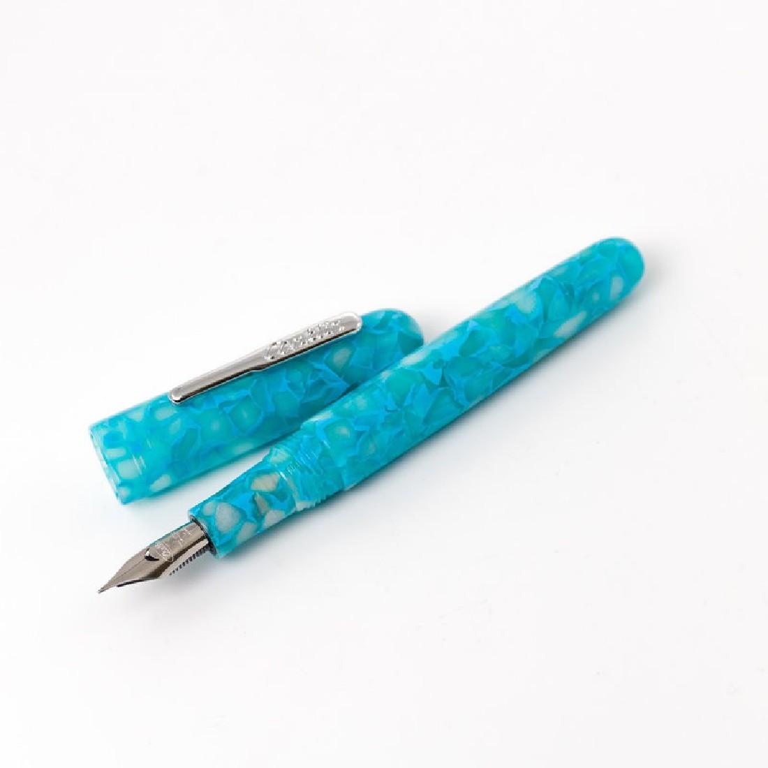 CONKLIN ALL AMERICAN TURQUOISE SERENITY FOUNTAIN PEN