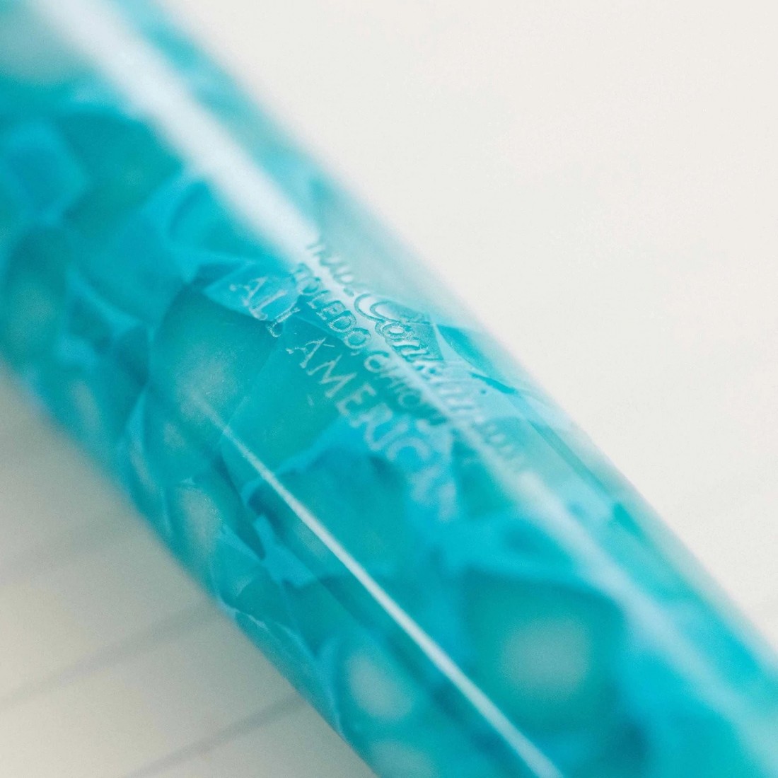CONKLIN ALL AMERICAN TURQUOISE SERENITY FOUNTAIN PEN