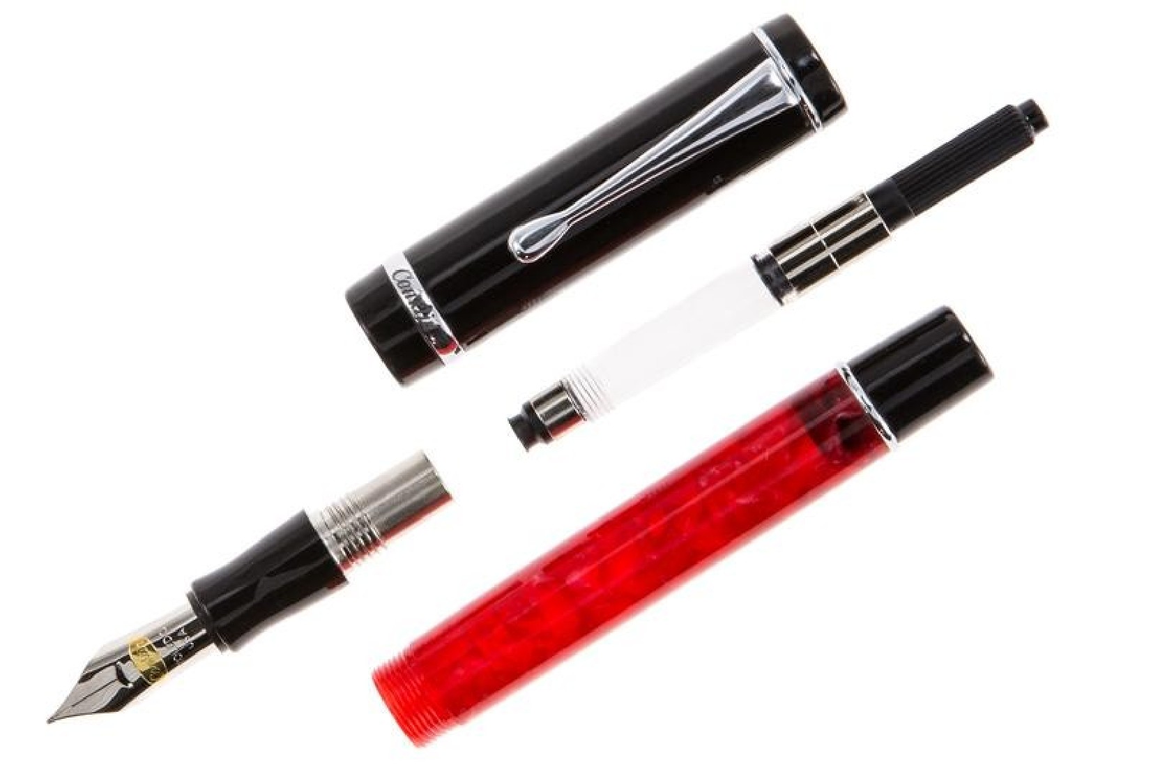 Conklin Duragraph Fountain Pen  Red Nights