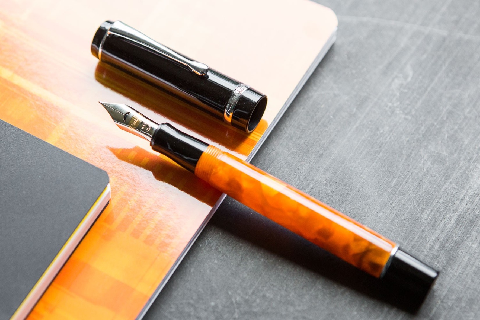 Conklin Duragraph  Orange Nights, Fountain Pen