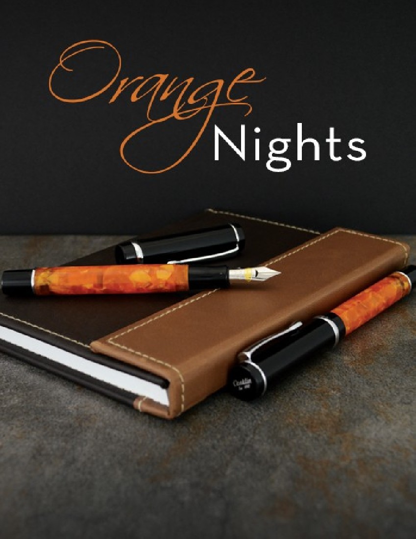 Conklin Duragraph  Orange Nights, Fountain Pen