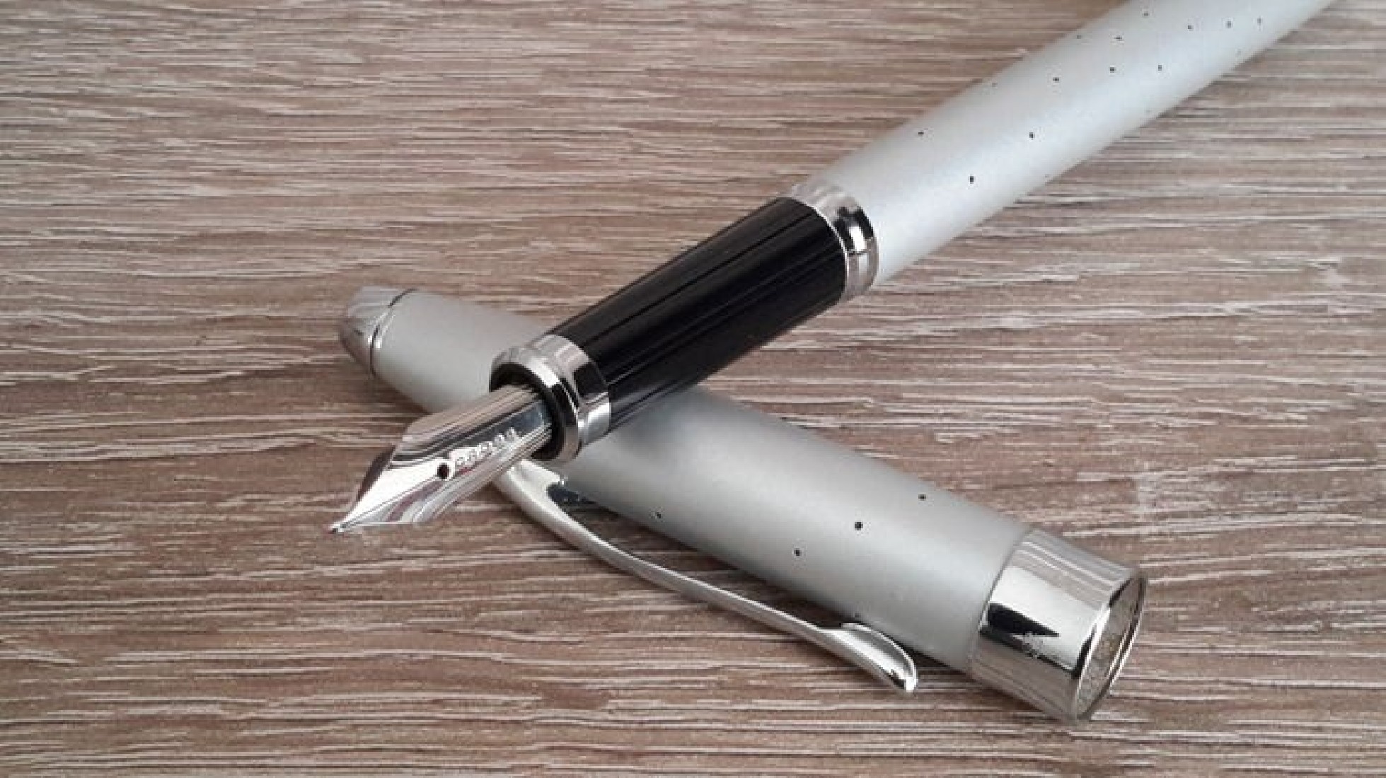 Cross Century II Starlight Twilight Gray Fine Point Fountain Pen - AT0086-34FS