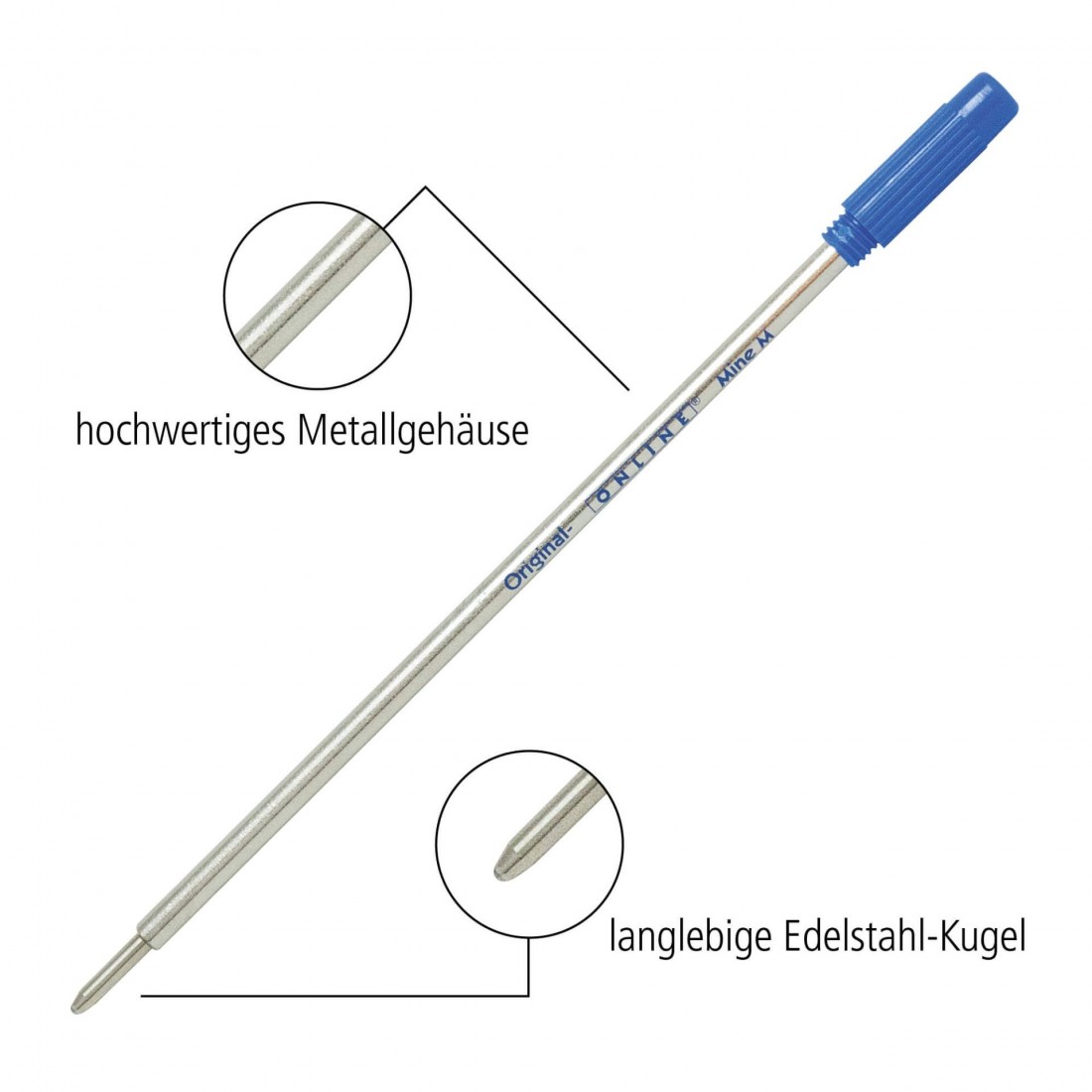 Ballpen refill blue Cross 95165 Online