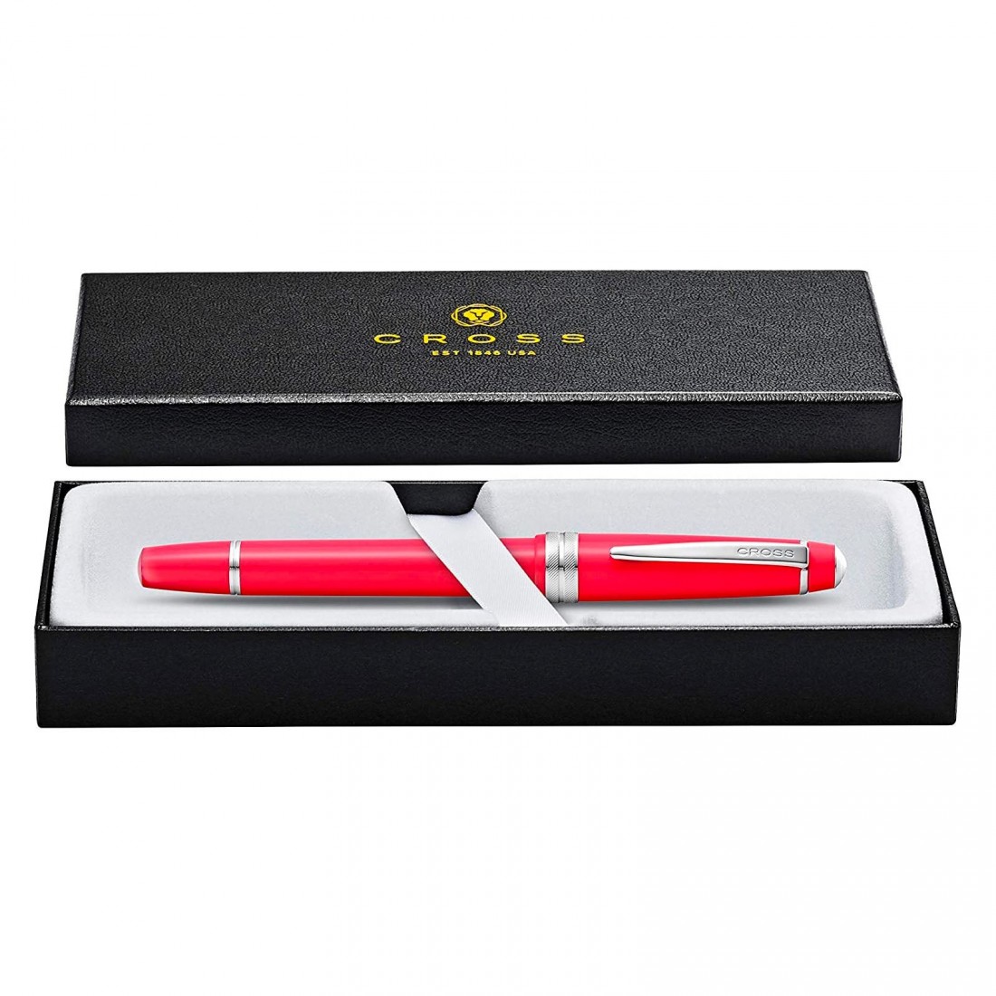 Cross Bailey Light Red Chrome AT0745-7 Rollerball Pen