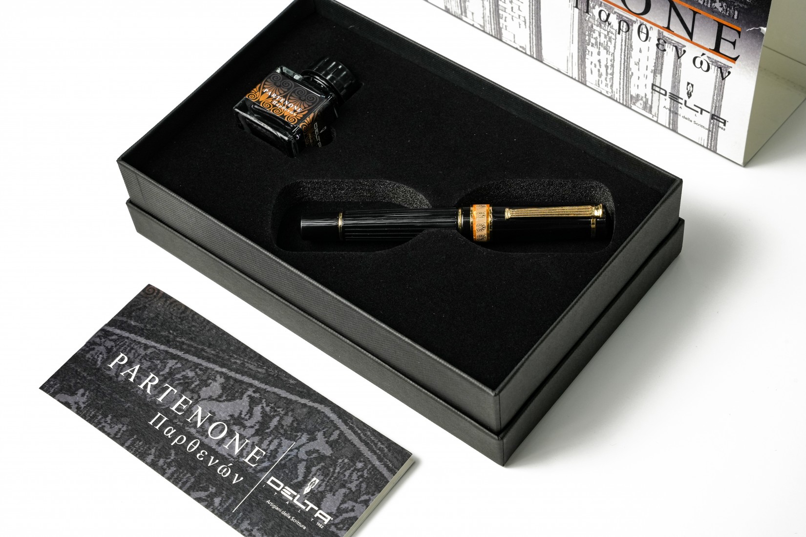 Delta Partenone (Παρθενών) KP (14K Gold Nib) Fountain Pen - Limited Edition