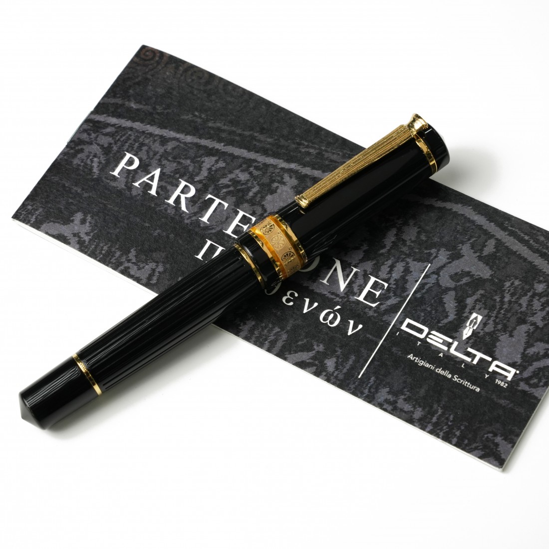 Delta Partenone (Παρθενών) KP (14K Gold Nib) Fountain Pen - Limited Edition