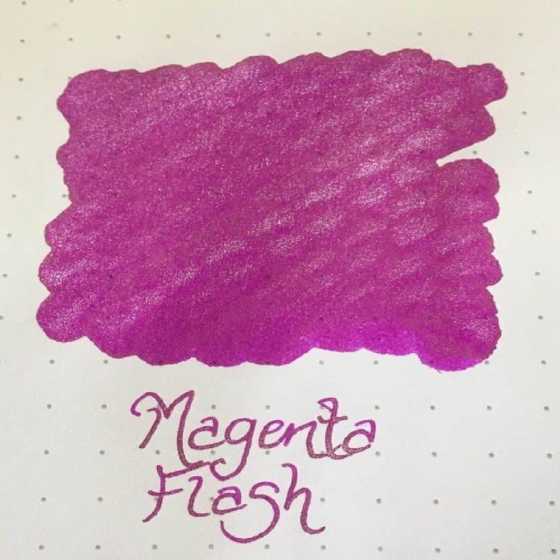 Diamine 50ml Magenta Flash Fountain pen shimmer ink bottle