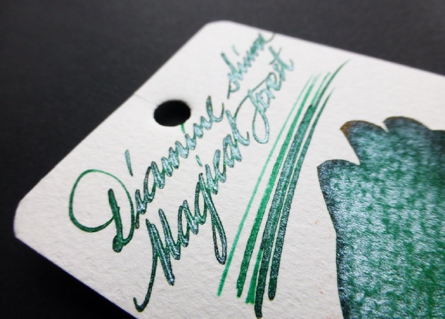 Diamine 50ml Magical Forest Fountain pen shimmer ink bottle