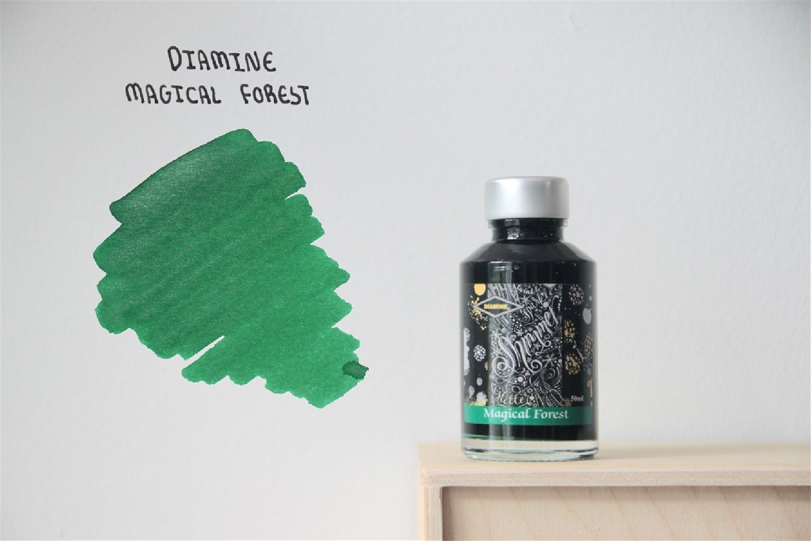 Diamine 50ml Magical Forest Fountain pen shimmer ink bottle