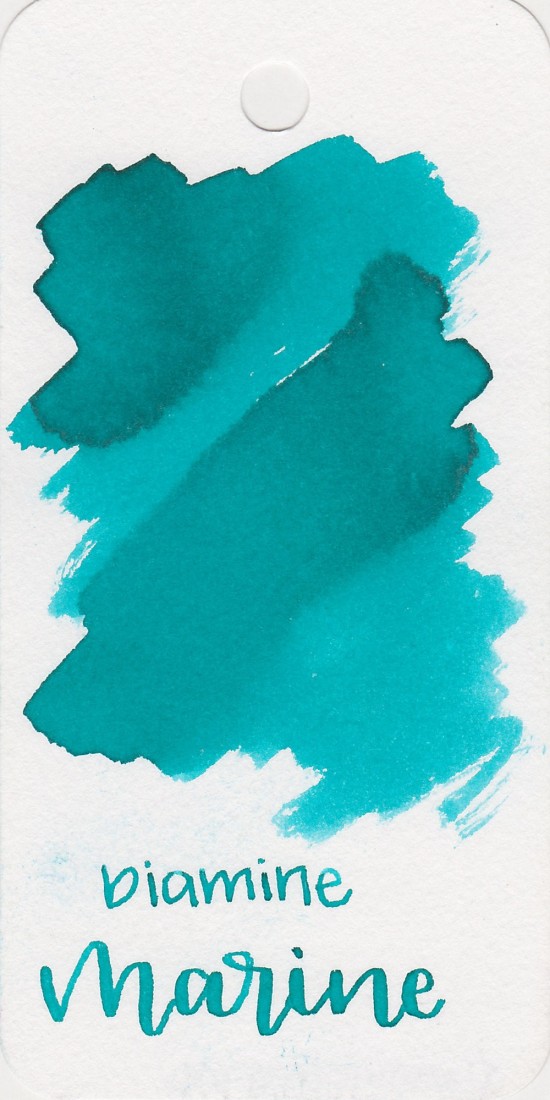 Diamine 80ml  Marine 069  Fountain pen ink bottle