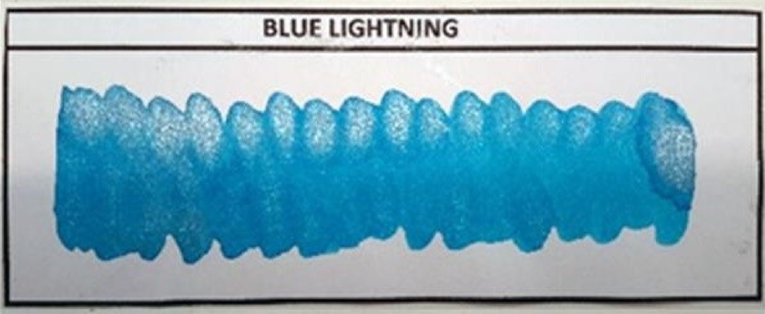 Diamine 50ml Blue Lightning Fountain pen shimmer ink bottle