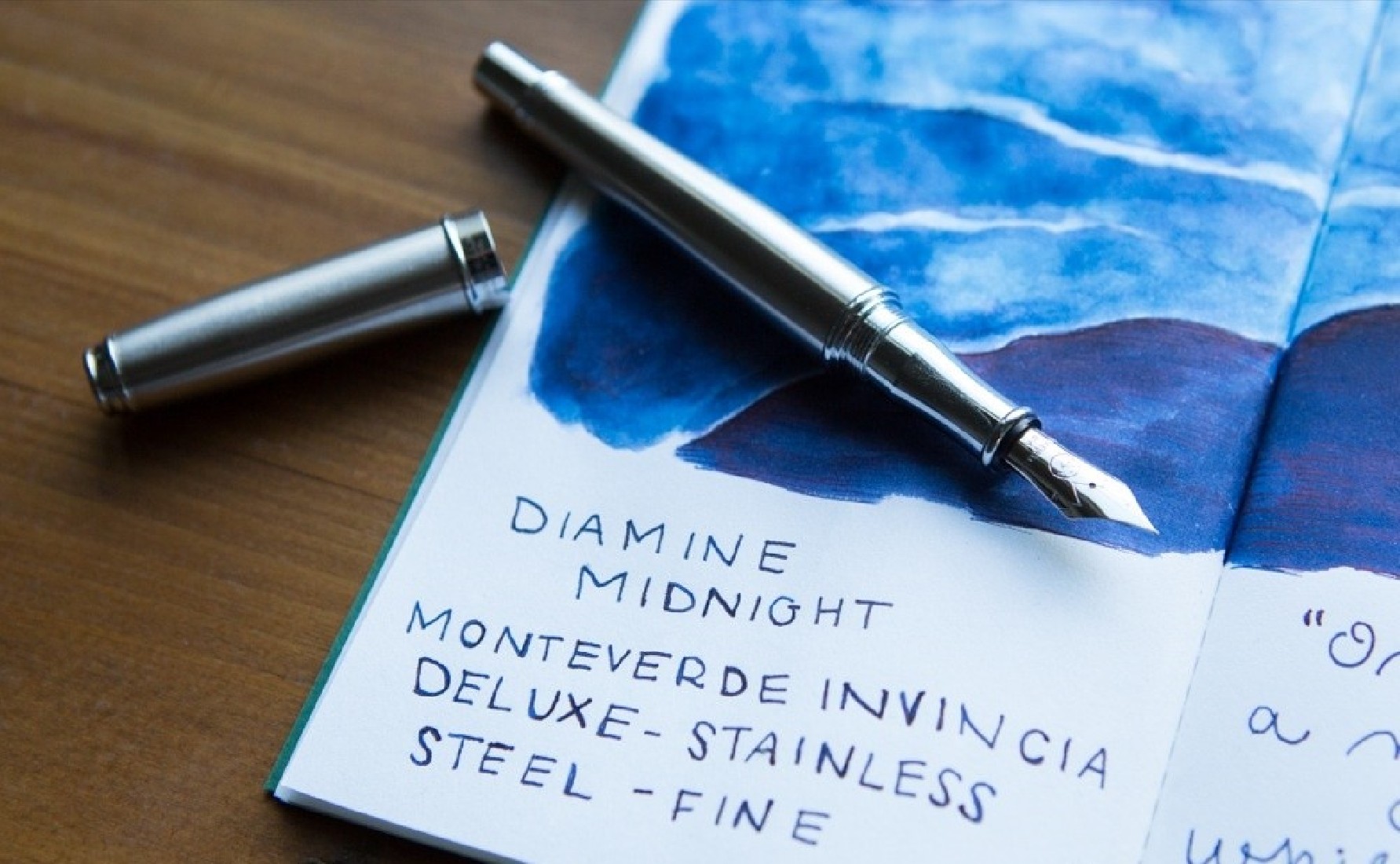 Diamine 80ml  Midnight 067 Fountain pen ink botlle