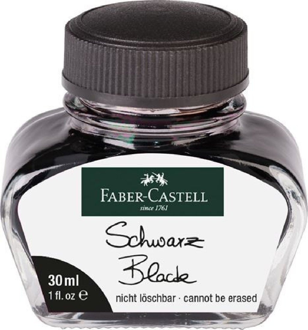 Faber Castell  Ink bottle 30 ml Black 149854