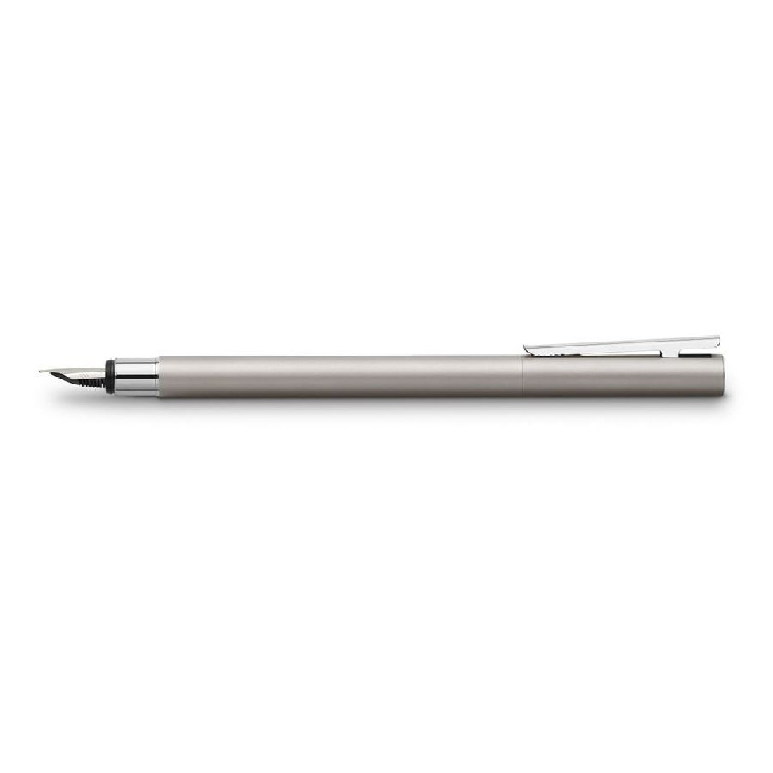 Faber Castell Fountain Pen NEO Slim Matt Stainless Steel, 342100