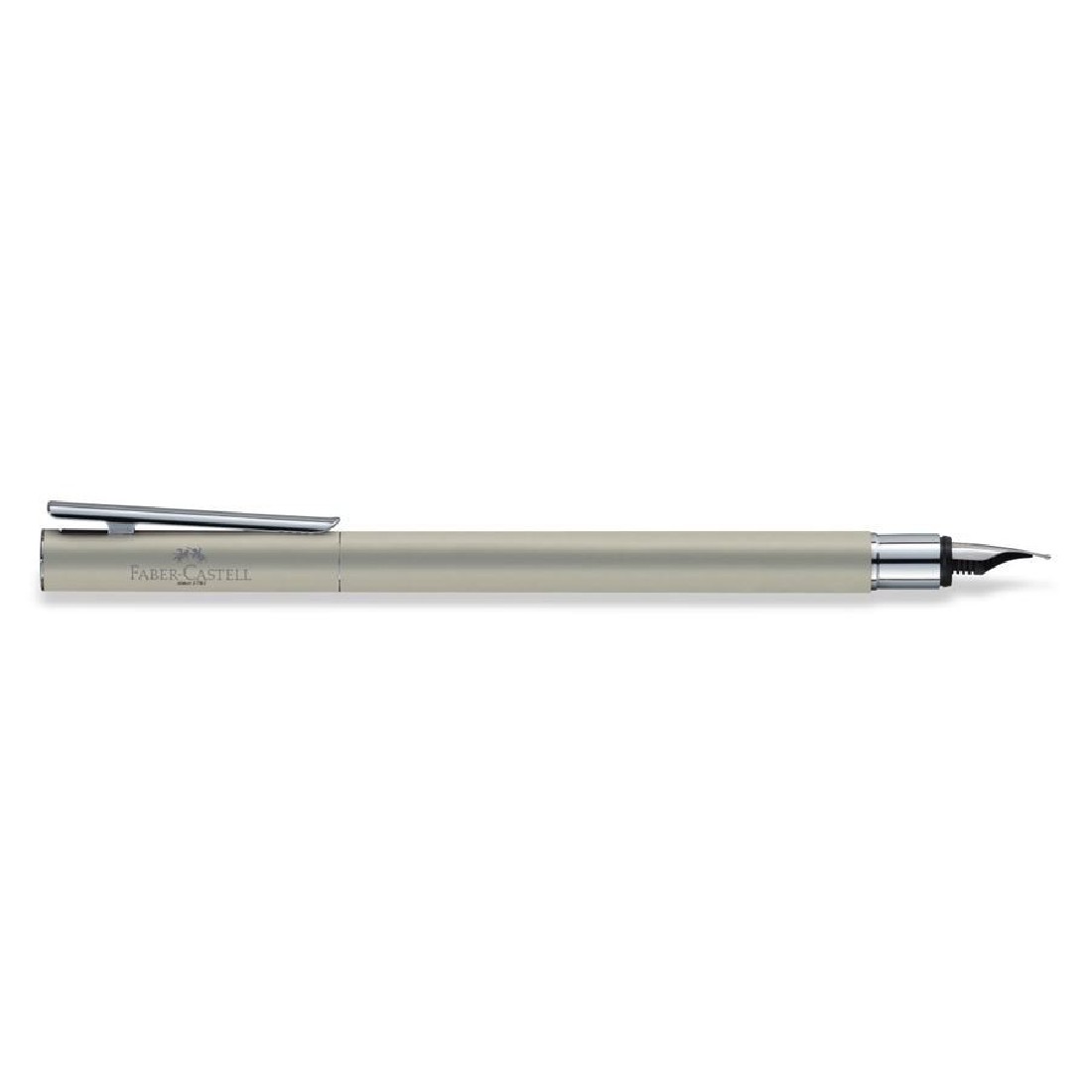 Faber Castell Fountain Pen NEO Slim Matt Stainless Steel, 342100