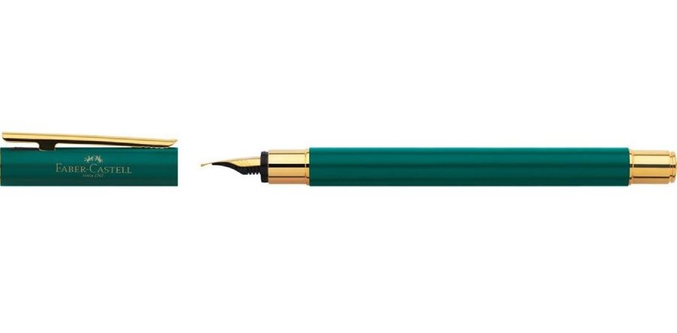 Faber Castell Fountain Pen NEO Slim Gold Rainforest 141430