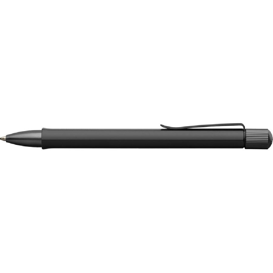 Faber Castell Hexo Black Matte Ballpen 140577