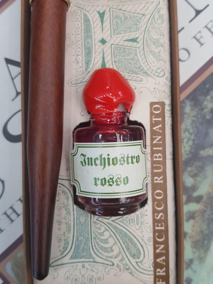 Francesco Rubinato art set 7508 with dip pen & ink