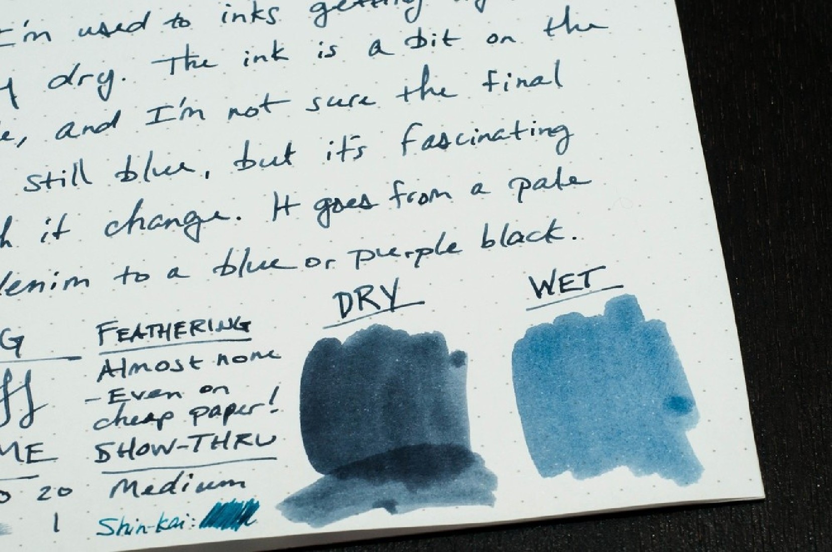 KWZ blue 1 60ml iron gall ink