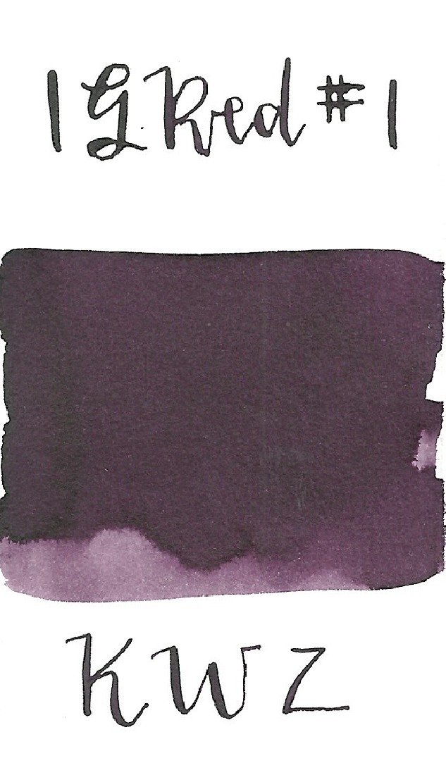 KWZ red 60ml iron gall ink