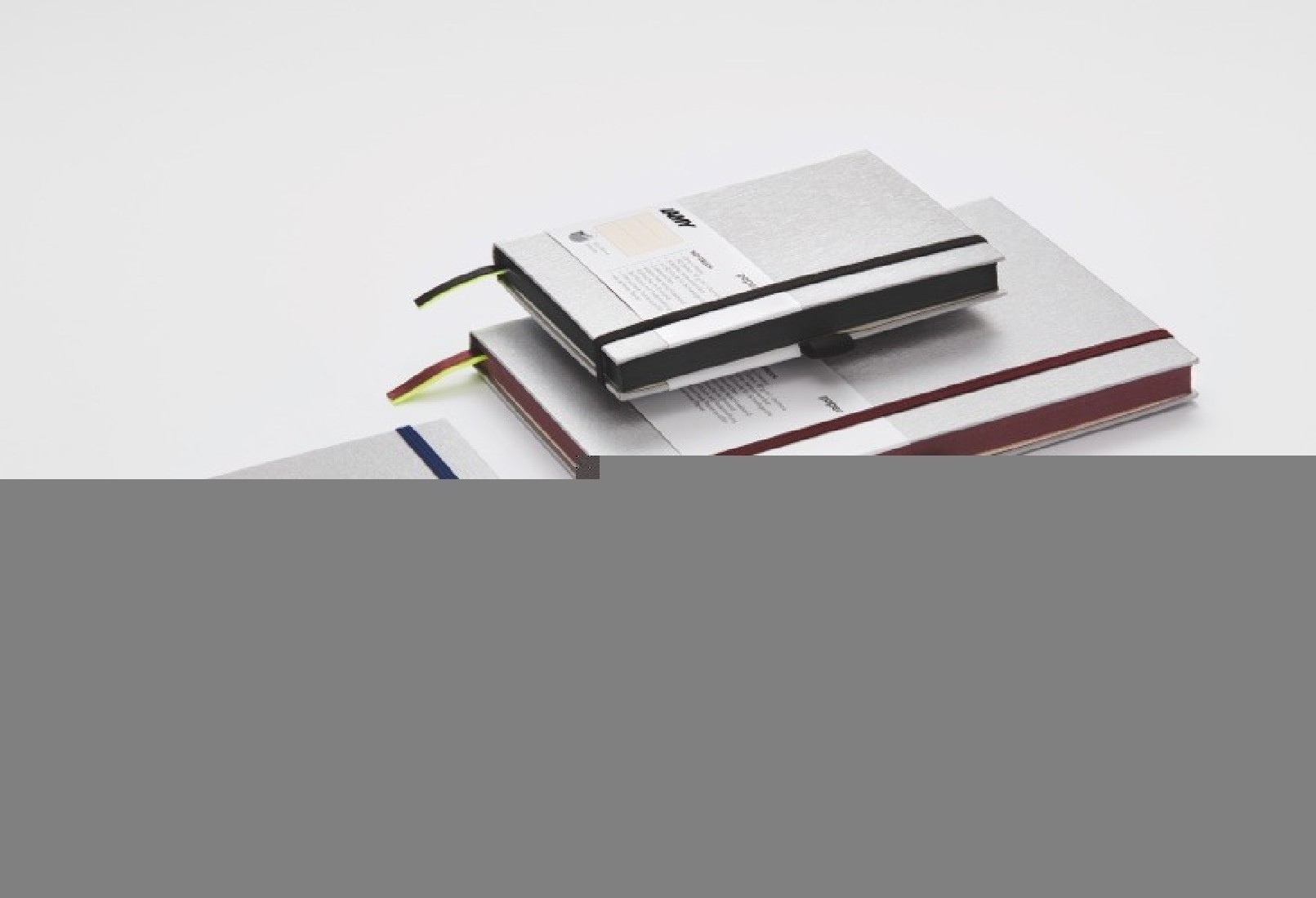 Lamy notebook hard cover silver black elastic A6 (10,2x14,4cm) 4034267