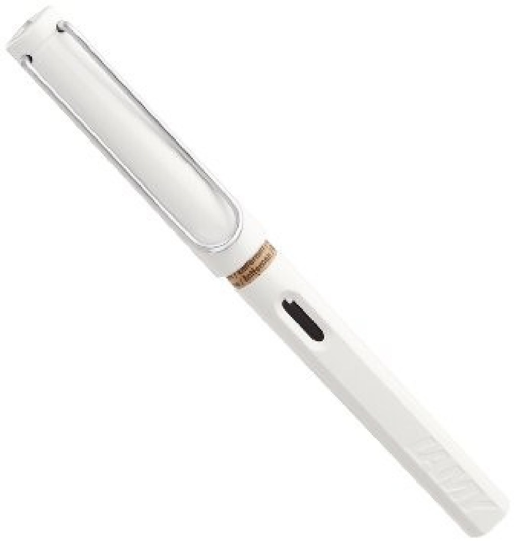 Lamy Safari Shiny White Fountain Pen 019