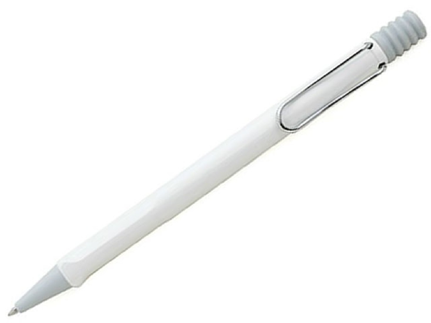 Lamy Safari Shiny White Ballpen 219