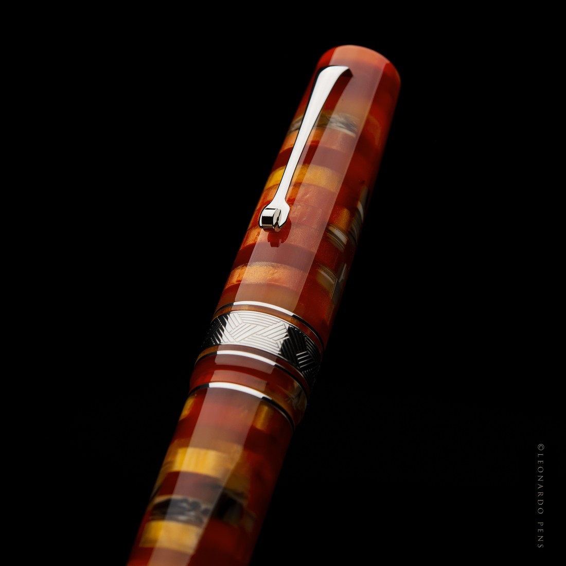 Leonardo Officina Italiana Mosaico Mango  ST Fountain Pen