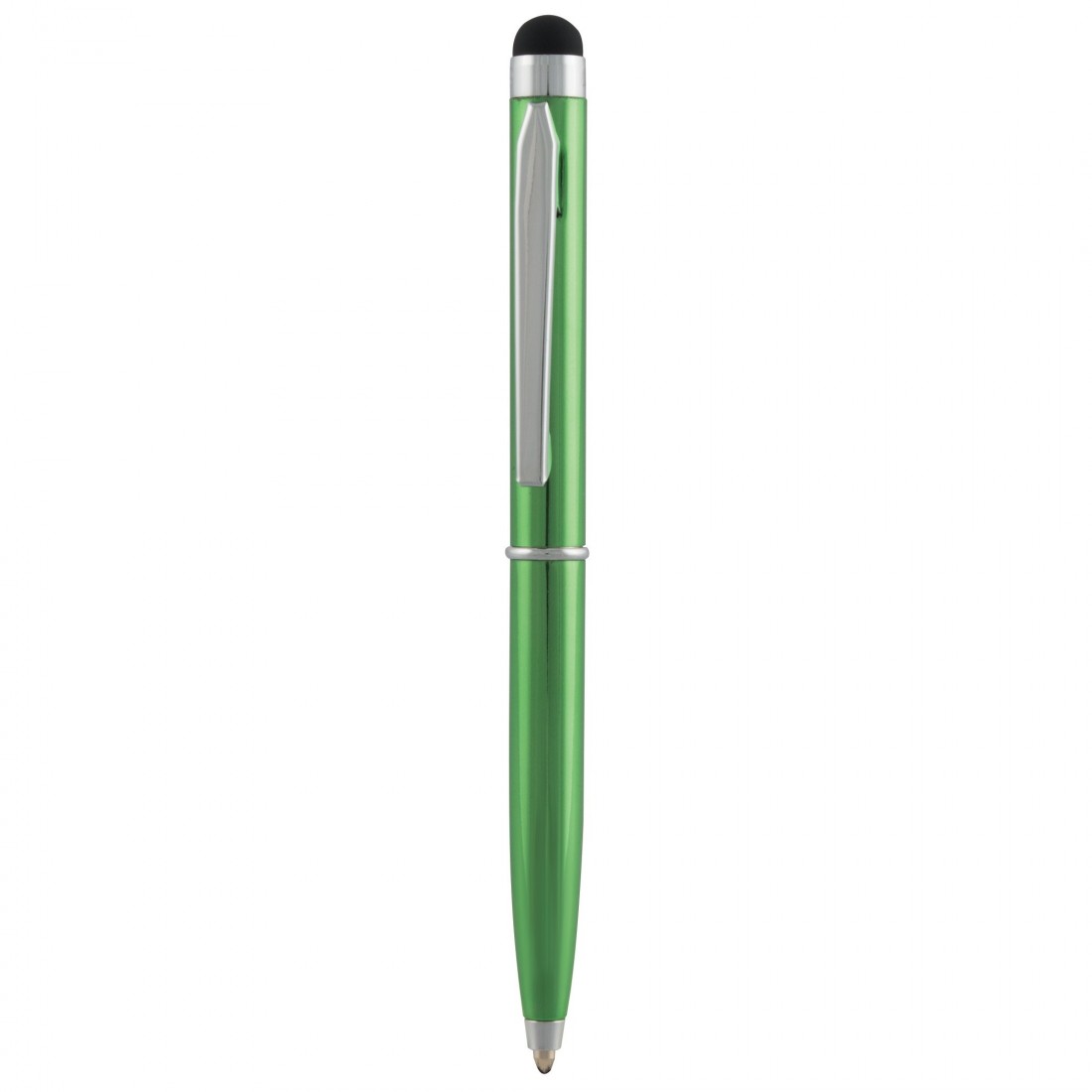 BALLPOINT WITH STYLOUS POQUITO METALLIC GREEN MONTEVERDE