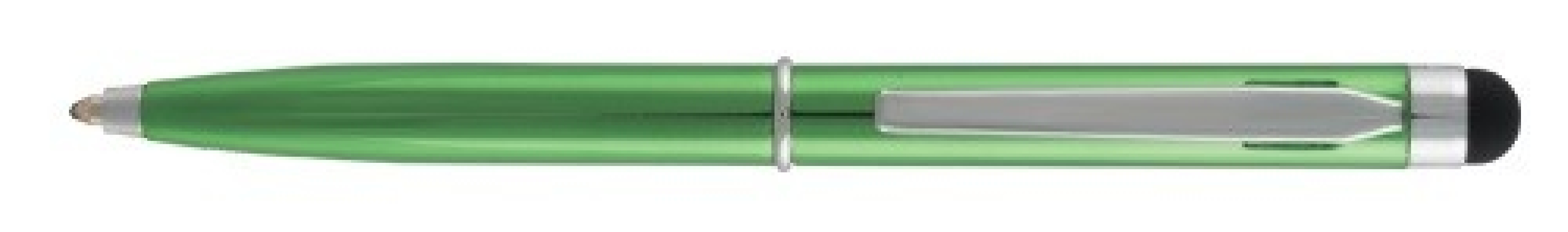 BALLPOINT WITH STYLOUS POQUITO METALLIC GREEN MONTEVERDE