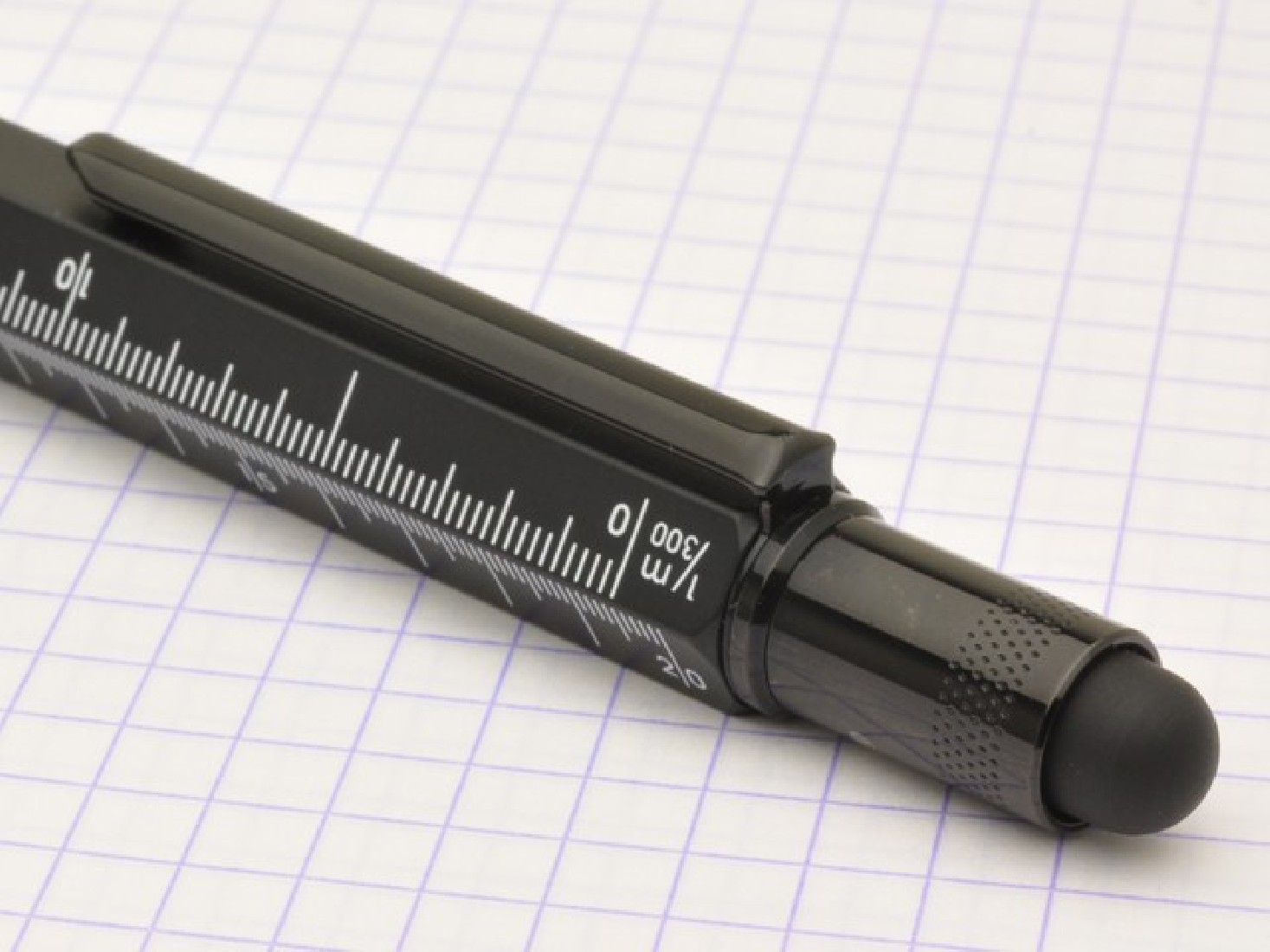 ONE TOUCH STYLUS 9 FUNCTION TOOL PENCIL BLACK MONTEVERDE pen