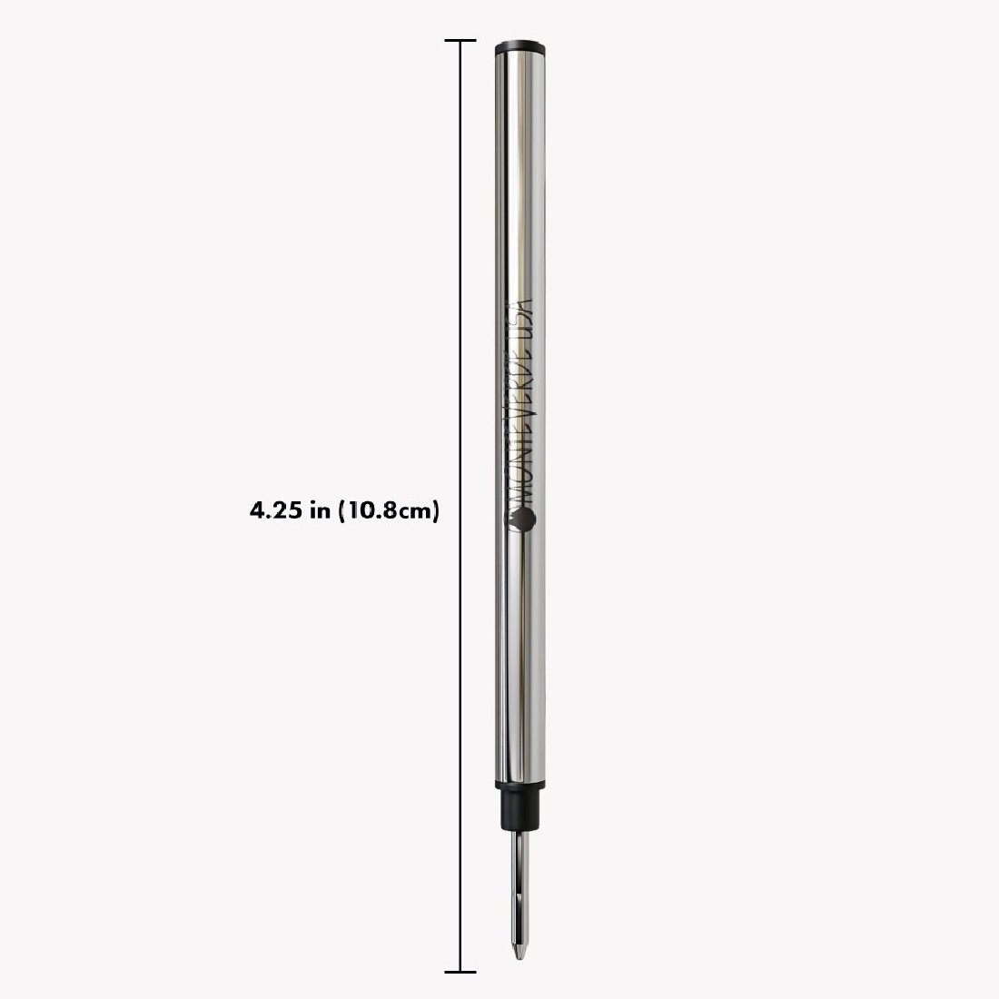 Monteverde USA Liquid Capless Ceramic Rollerball Refill To Fit Montblanc Pens, Medium Point, M233, 2pcs.