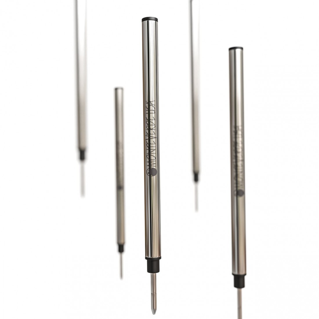 Monteverde USA Liquid Capless Ceramic Rollerball Refill To Fit Montblanc Pens, Medium Point, M233, 2pcs.