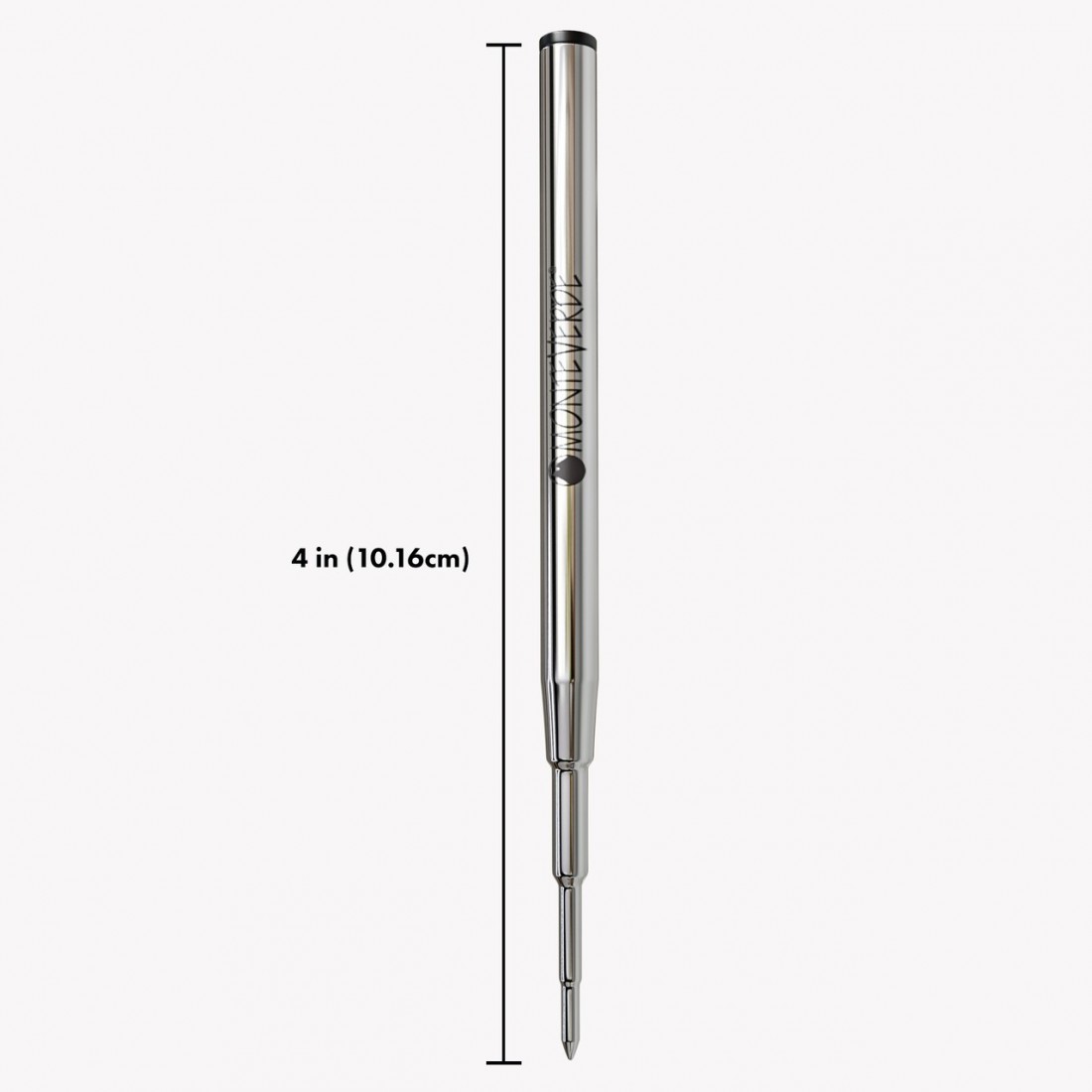 Monteverde USA Soft Roll Ballpoint Refill To Fit Montblanc Ballpoint Pens, Medium Point,  M133, 2pcs.