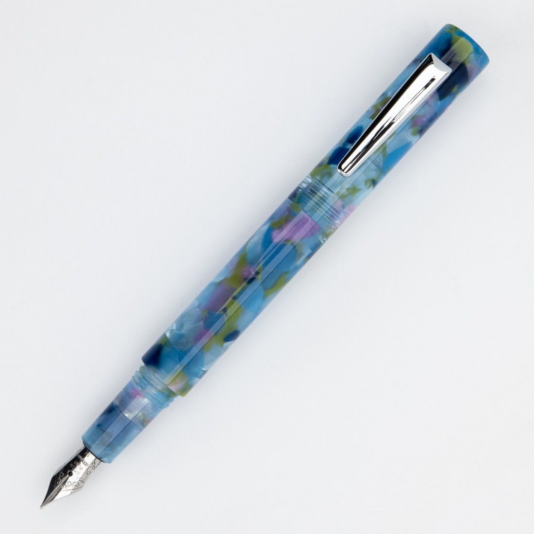 Monteverde USA MVP Fountain Pen Blue squares (eyedropper, cartridge)