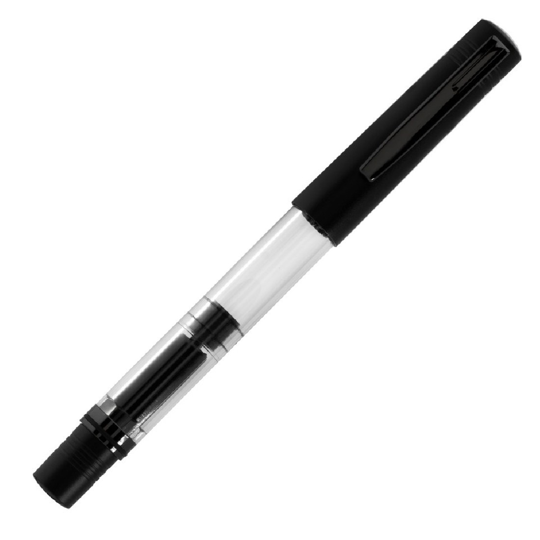 Monteverde USA MP1 Collectible Lock-It Piston Technology Fountain Pen Black Noir MV32133