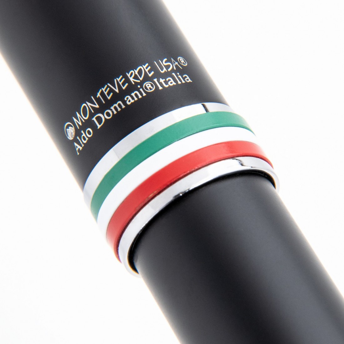 Monteverde USA Aldo Domani Italia Fountain Pen Matte Black MV59713