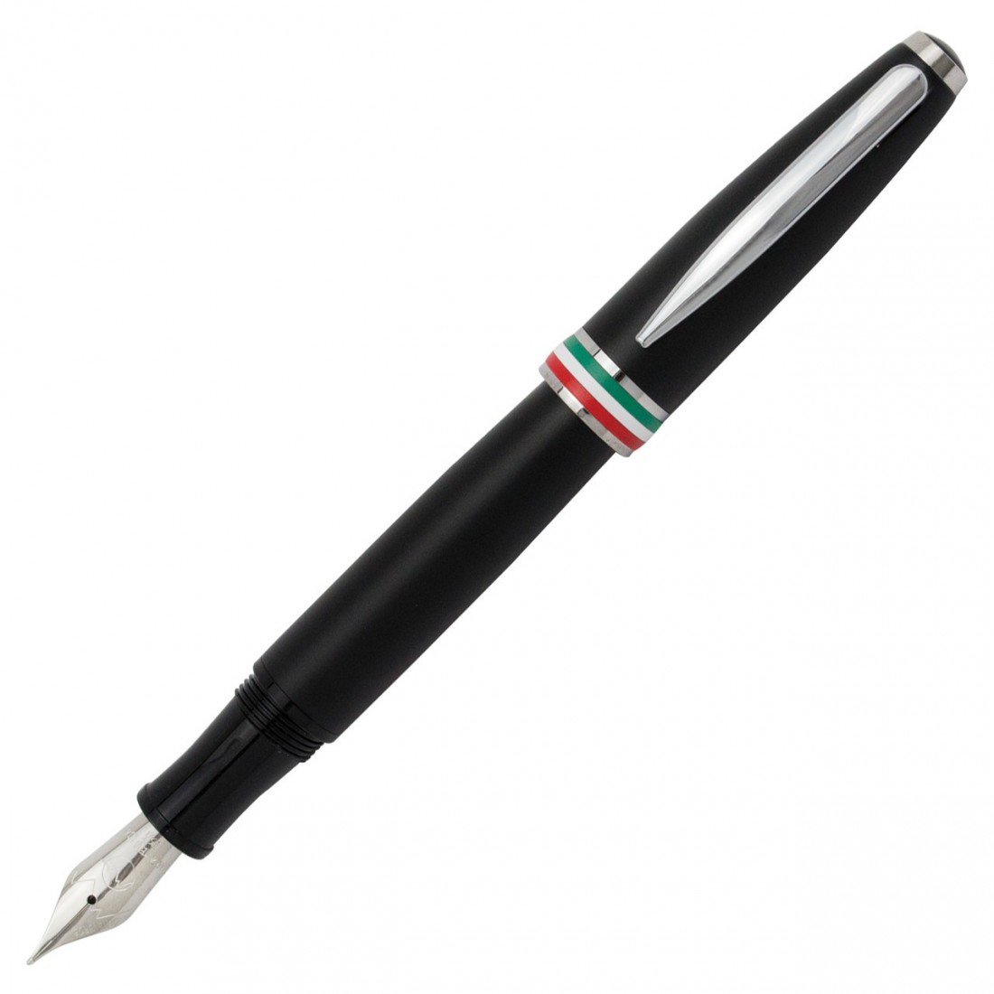 Monteverde USA Aldo Domani Italia Fountain Pen Matte Black MV59713