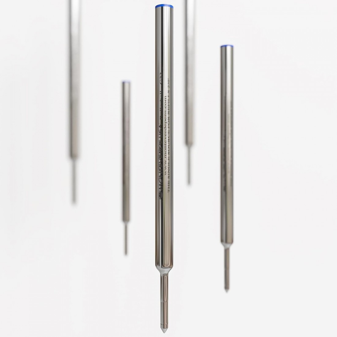 Monteverde Rollerball Refill to Fit Cross Rolleball Pens, Fine Point,  2 per Pack (C222BU)