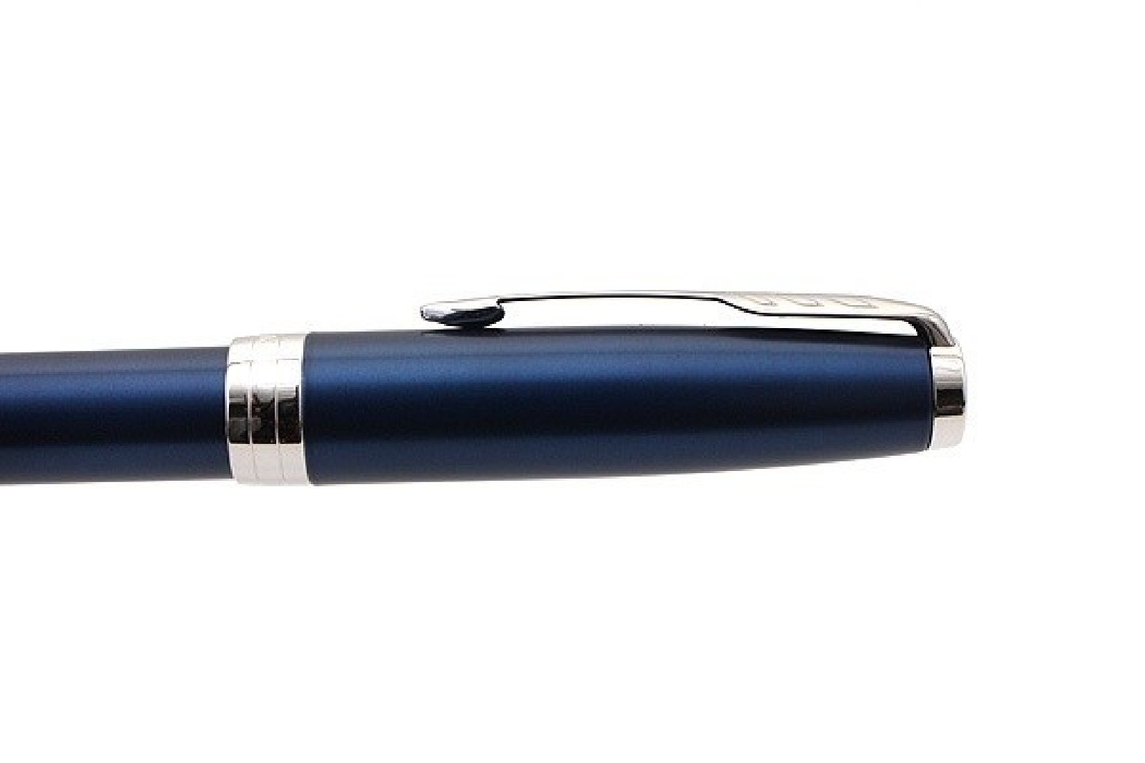 Parker Sonnet Blue Lacquer - Chrome Trim Steel Nib Fountain Pen