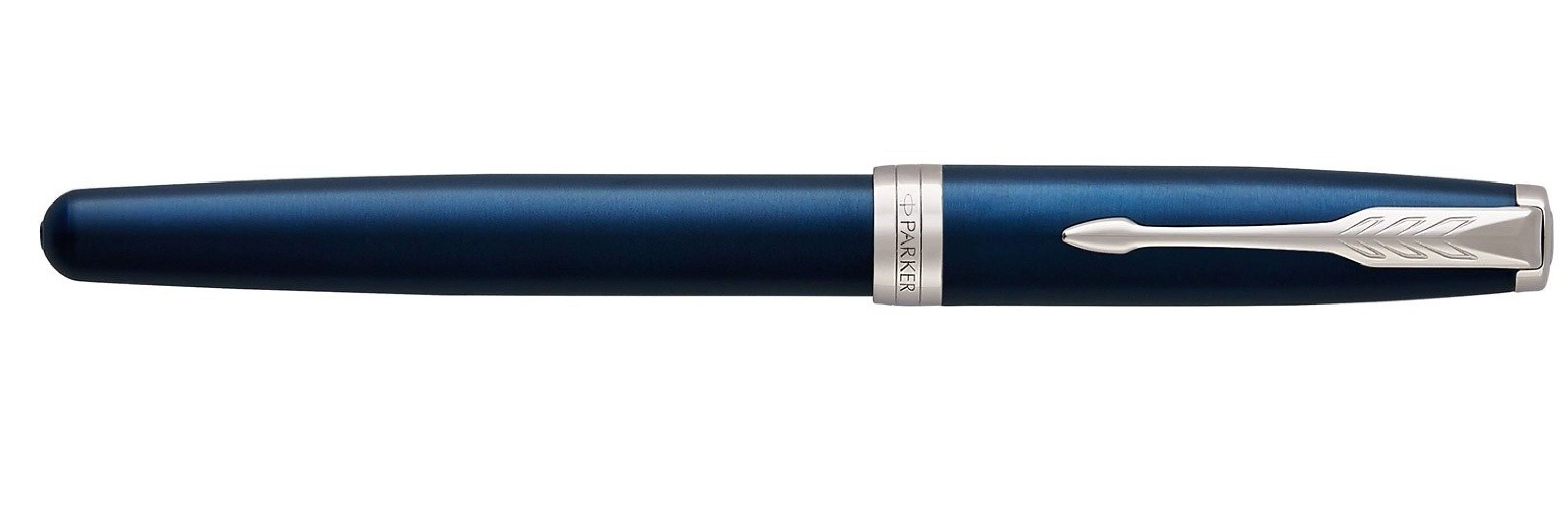 Parker Sonnet Lacquer Blue - Palladium Trims Rollerball