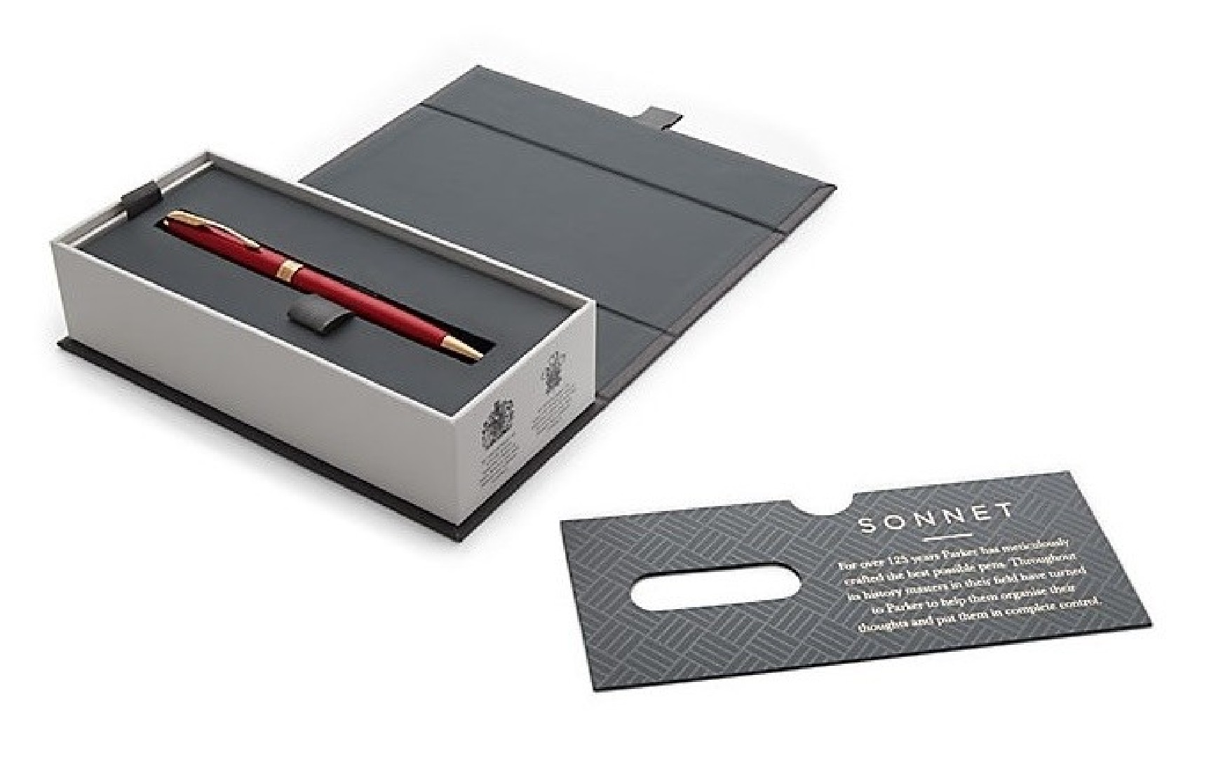 Parker Sonnet Lacque Red GT Ballpen PARK