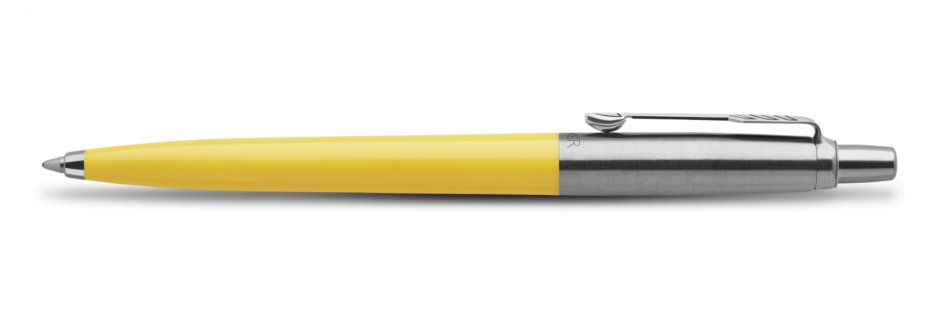 Parker new Jotter metal & plastic yellow ballpen
