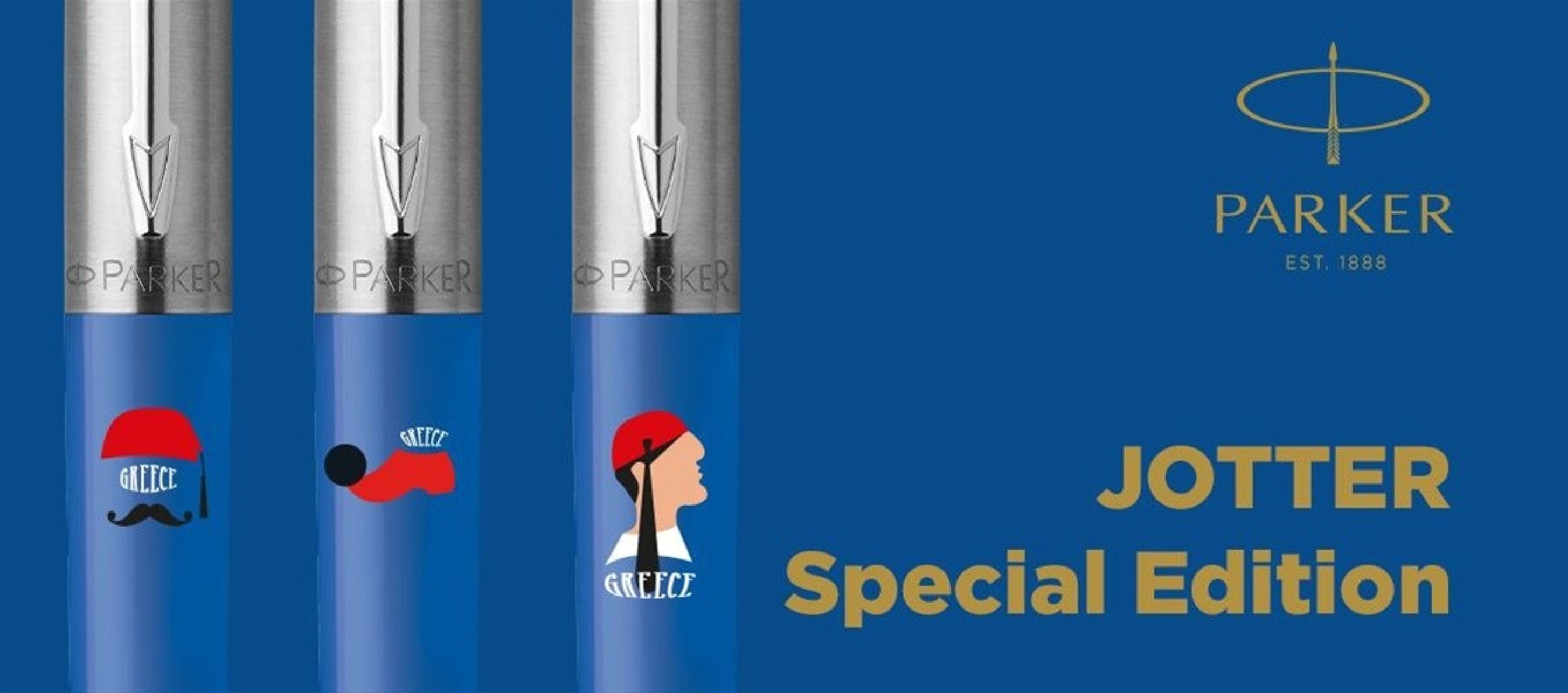 Parker Jotter Original Special Edition Greece Tsarouchi 2023 Ballpen