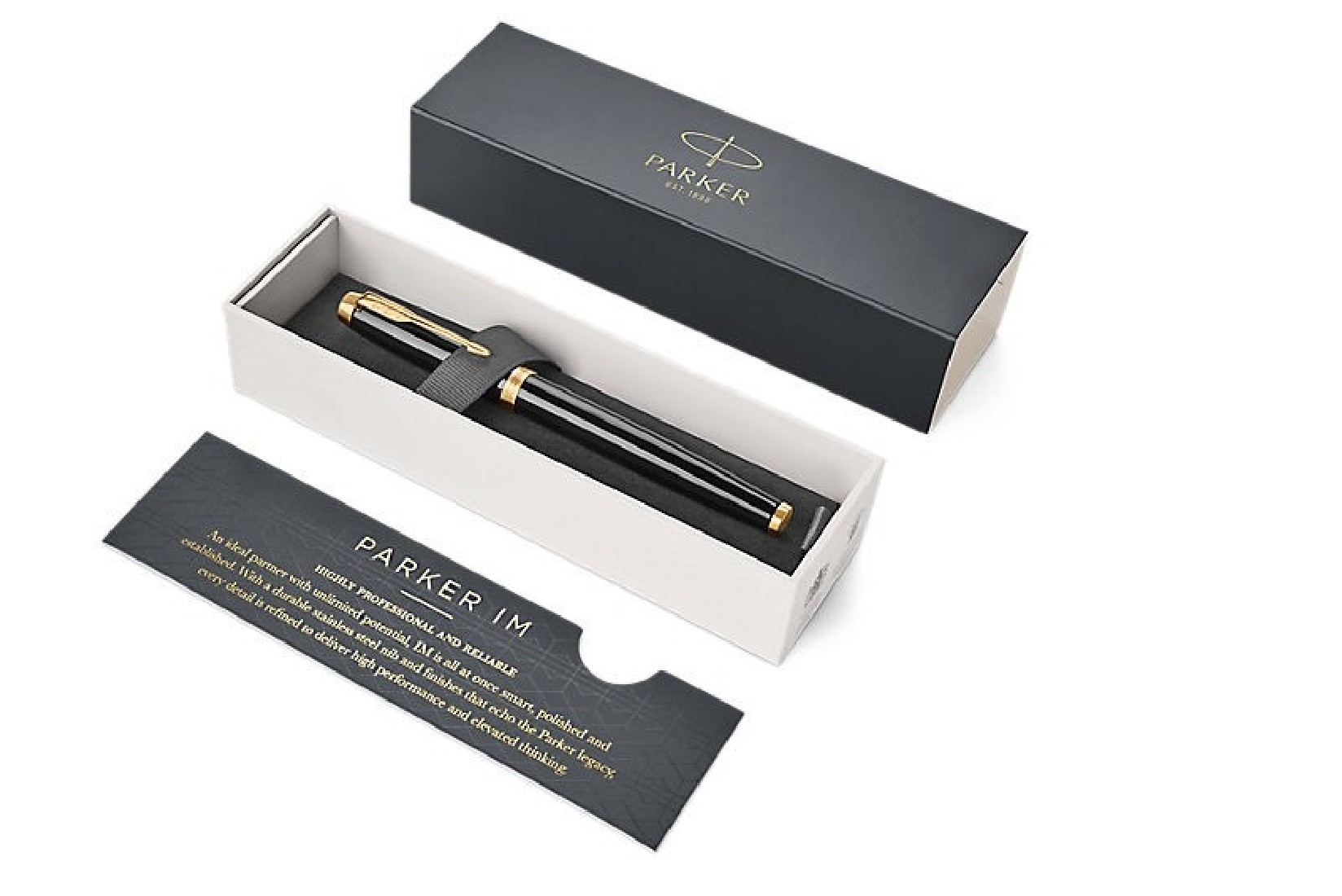 Parker IM Core Laque Black GT Fountain Pen