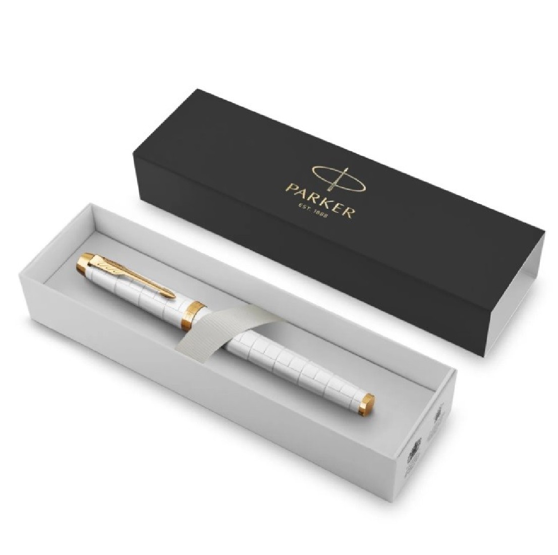 Parker IM Premium Pearl White GT Rollerball