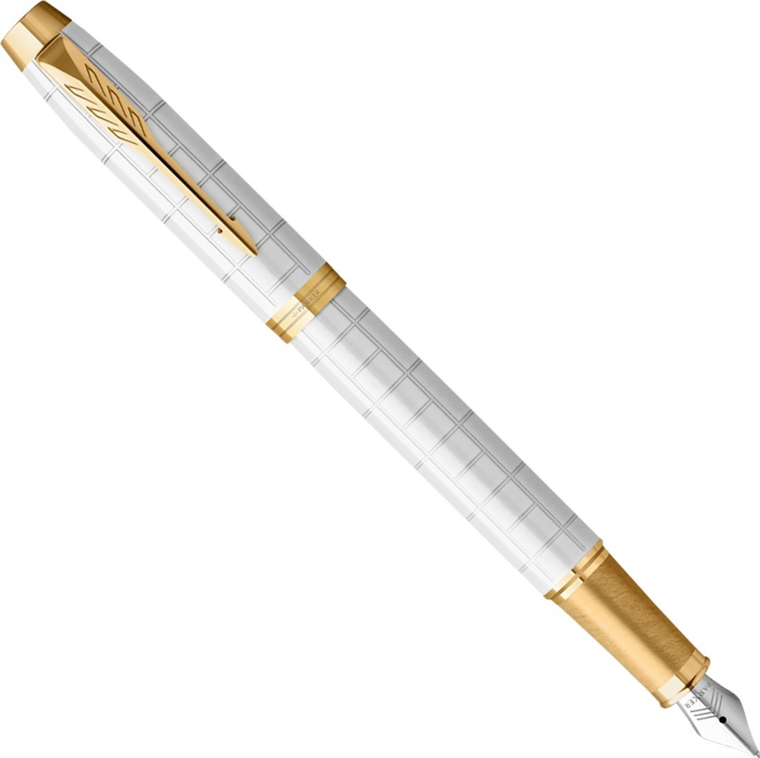 Parker IM Premium Pearl White GT Fountain Pen