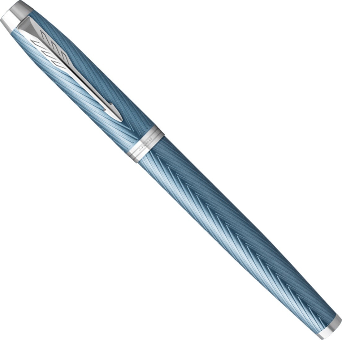 Parker IM Premium Blue - Grey CT Fountain Pen